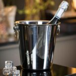 Stainless Steel Ice Bucket and Tongs Set Champagne/Wine/Ice Bucket 4 Litre Silver - Image 5