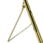 Standing Metal Photo Frame Metallic Table Desk Picture Display 6 x 8 Gold - Image 6