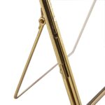 Standing Metal Photo Frame Metallic Table Desk Display 6 x 8 Rose Gold - Image 6