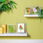 Standing Metal Photo Frame Metallic Table Desk Picture Display 6 x 8 Silver - Image 5