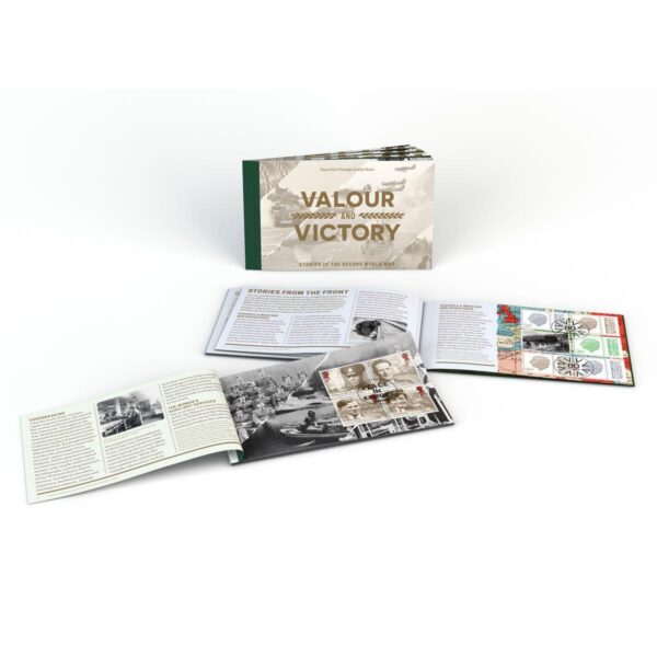 Stories of WWII Prestige Stamp Book From Royal Mail