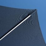 SunVilla 10ft (3m) Solar LED Round Market Umbrella in Blue - Image 6