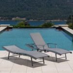 SunVilla Sling Wave Sun Lounger with Folding Arms - Set of 2 - Image 5