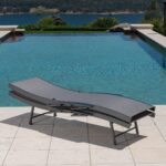 SunVilla Sling Wave Sun Lounger with Folding Arms - Set of 2 - Image 3