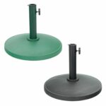 Sun Parasol Base Concrete with Steel Pole 12kg for 38-48mm Pole