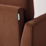 Swyft Model 05 Brown Velvet Loveseat - Image 7