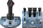 THRUSTMASTER TCA Captain Pack X Airbus Edition Joystick and Throttle - Light Blue