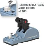 THRUSTMASTER TCA Officer Pack Airbus Editon Joystick and Throttle - Light Blue - Image 3
