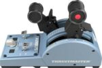 THRUSTMASTER TCA Officer Pack Airbus Editon Joystick and Throttle - Light Blue - Image 5