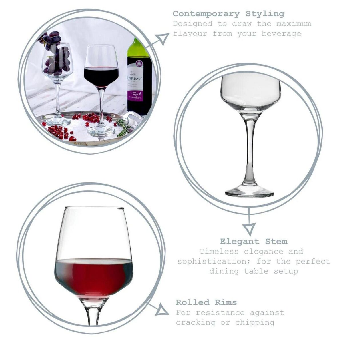 Tallo Red Wine Glass 3e58922fb668b1a64538b5ecb238ad75