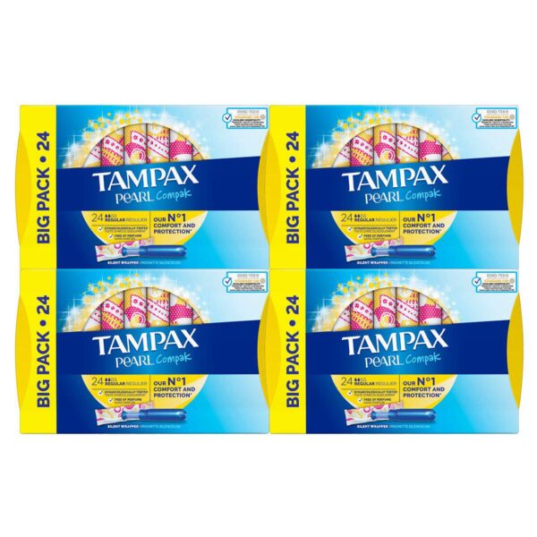 Tampax Pearl Compak f73108bef3555f6c3020dcb449fe35a2
