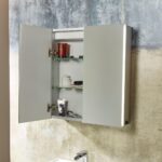 Tavistock Endure 2 Door Mirror Cabinet, 65 x 65 x 13.6 cm - Image 2