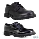 Tem Bailey Unisex Chunky Lace Up School Shoes