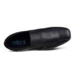 Tem Harvey Boys Leather Sleek Slip On School Shoes - Image 5
