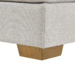 Thomasville Dillard Grey Fabric Corner Sofa with Reversible Chaise - Image 8