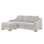 Thomasville Dillard Grey Fabric Corner Sofa with Reversible Chaise - Image 5