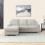 Thomasville Dillard Grey Fabric Corner Sofa with Reversible Chaise - Image 4