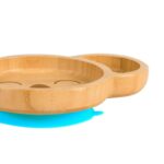 Tiny Dining Blue Koala Bamboo Baby Suction Plate Toddler Weaning Feeding Set - Image 2