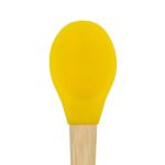 Tiny Dining Pastel Pink Bamboo Baby Feeding Spoon Soft Tip Toddler Weaning - Image 4