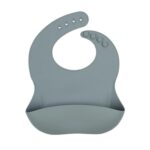 Tiny Dining Tradewinds Adjustable Silicone Baby Feeding Bib with Food Catcher