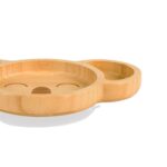 Tiny Dining White Koala Bamboo Baby Suction Plate Toddler Weaning Feeding Set - Image 2