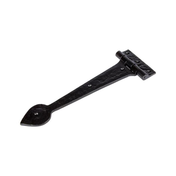 Traditional T-Hinge Cast Iron Antique Cupboard Door Hinges W290mm Black