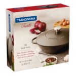 Tramontina Enameled Cast Iron Wok, 32cm / 5.0L - Image 7