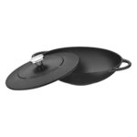 Tramontina Enameled Cast Iron Wok, 32cm / 5.0L - Image 6