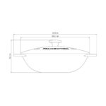 Tramontina Enameled Cast Iron Wok, 32cm / 5.0L - Image 8