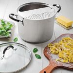 Tramontina Stainless Steel Stockpot and Drainer, 24cm / 7.8L