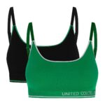 United Colors of Benetton Seamless Bra, 2 Pack - Image 2