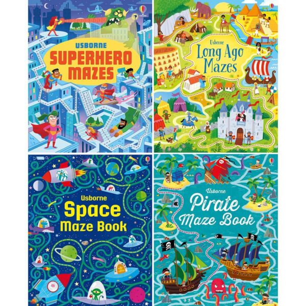 Usborne Maze x4 Book 0d29a1aedaf3b1958d3c3d9d9fc80f6f