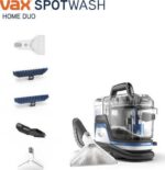 VAX SpotWash Home Duo CDSW MPXP Carpet Cleaner - Grey, White and Blue - Image 2