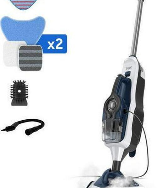 VAX Steam Fresh Total Home 1-1-143016 Steam Mop - White and Navy Blue