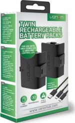 VENOM VS2882 Xbox Series X/S and Xbox One Twin Rechargeable Battery Packs - Black - Image 5