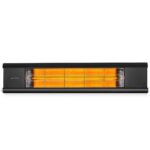 Veito Aero 2500 Indoor And Outdoor Carbon Infrared Heater - Black