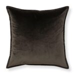 Velvet Feather Filled Deco Cushion 55 x 55 cm, in 3 colours - Image 3