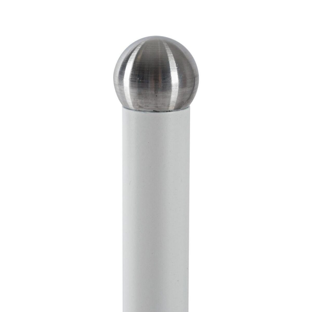 Vintage Steel Kitchen Roll Holder Minimalistic Kitchen Roll Stand Matte White - Image 4