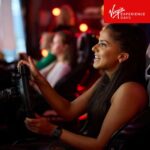 Virgin Experience Days F1 Arcade Simulator Racing Experience with Prosecco and Small Plates for Two