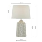 Vondra Ceramic Table Lamp - Image 2
