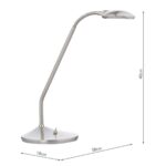 Wellington Chrome LED Task Table Lamp - Image 2