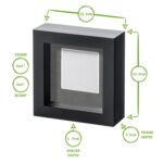White 4 x 4 3D Box Photo Frame White 2 x 2 Mount Craft Shadow Picture - Image 4