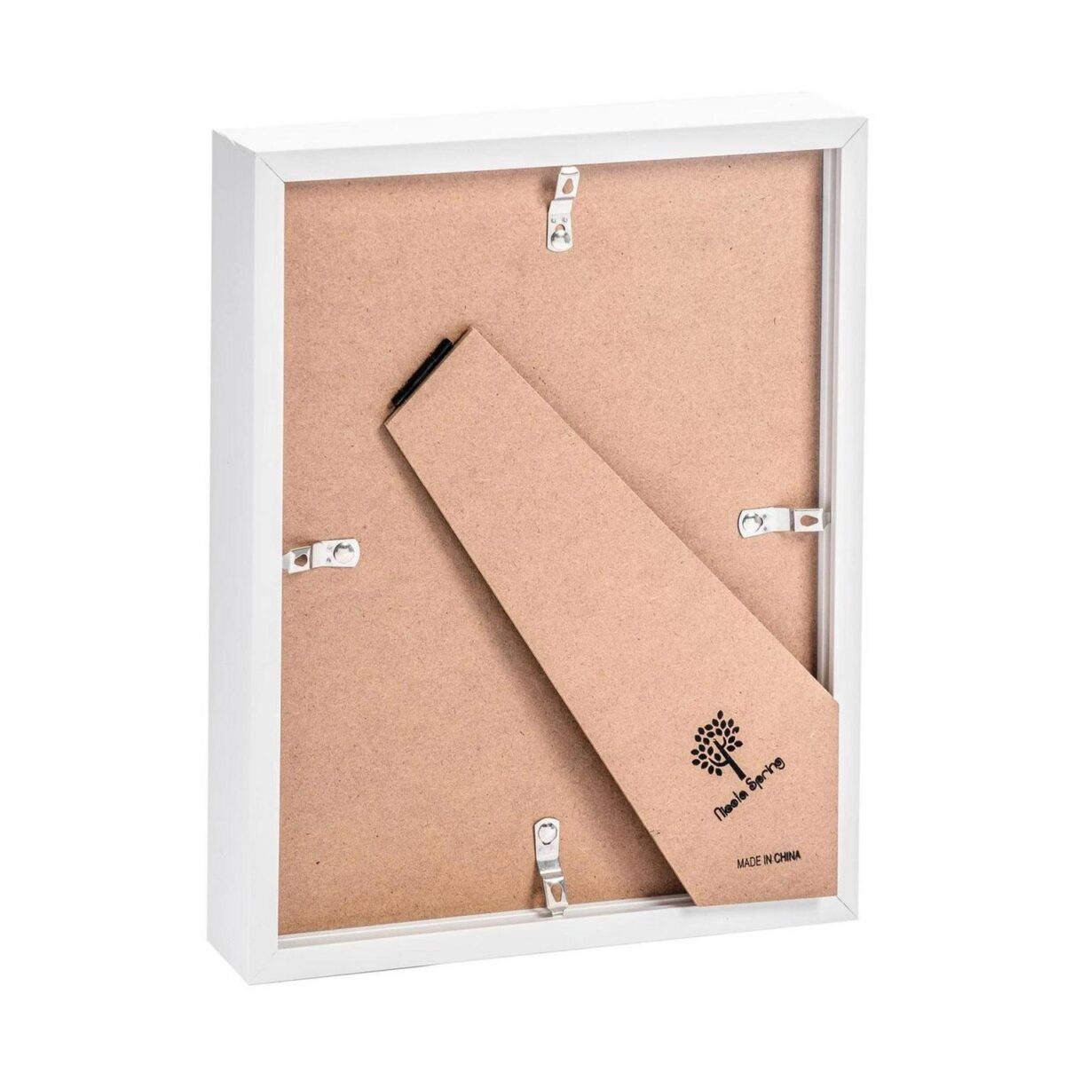 White 8  x 10  3D Box Photo Frame Black 4  x 6  Mount Craft Shadow Picture - Image 5
