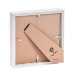 White 8 x 8 3D Box Photo Frame Grey 4 x 4 Mount Craft Shadow Picture - Image 5