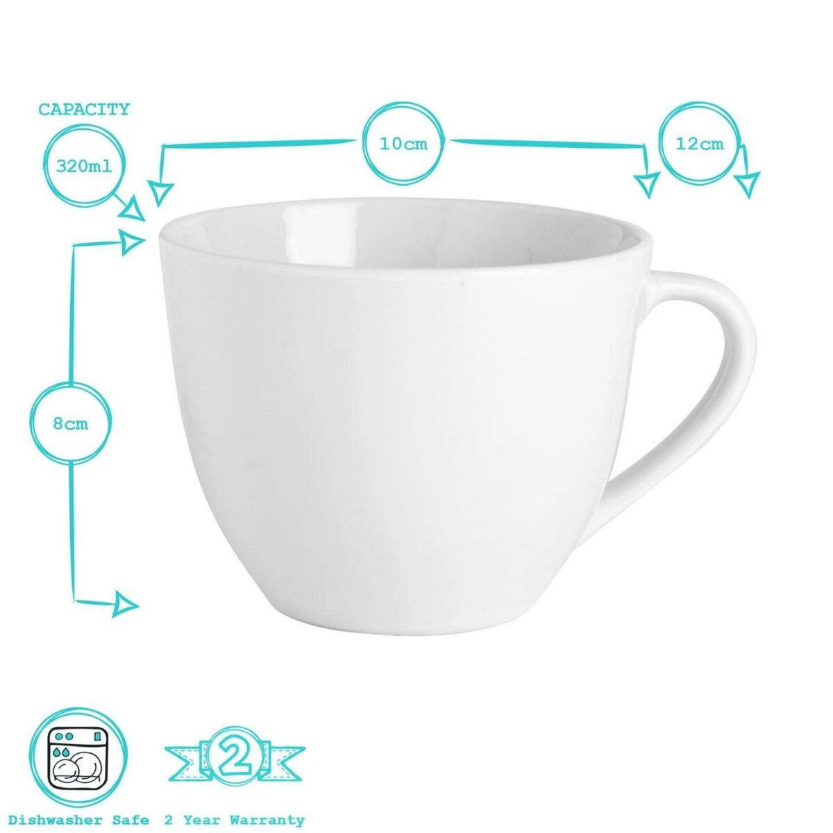 White Cappuccino Cup 7f5fd927991eb67372fc21abc02e9859