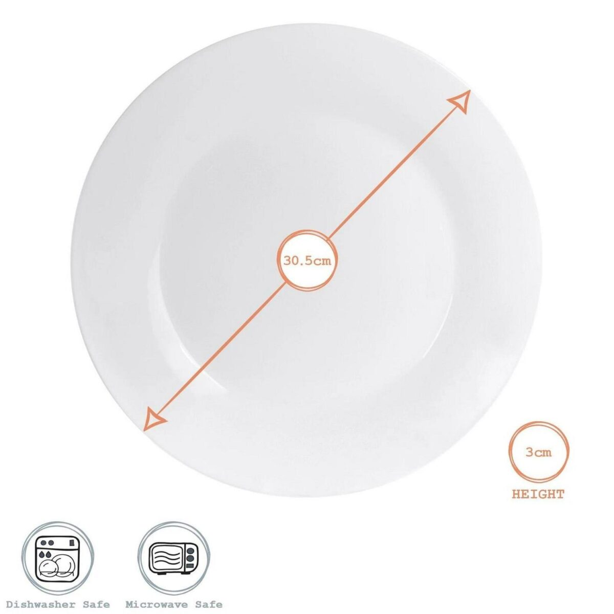 White Dinner Plates 0a8abc5080988877f3760a1e341d89e7