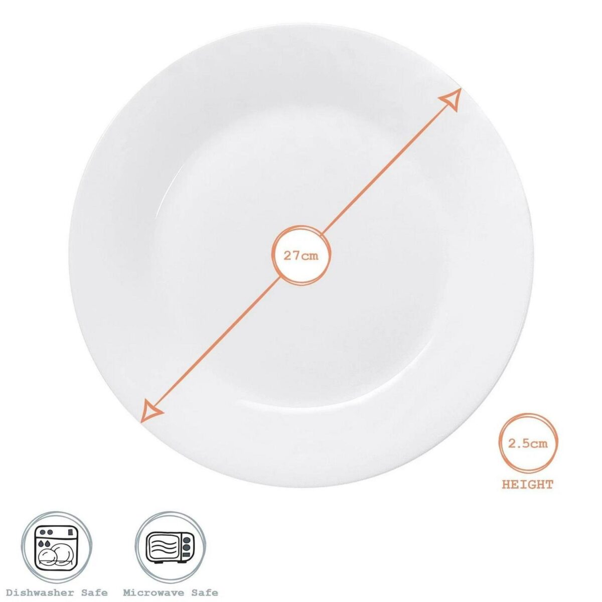 White Dinner Plates db7e3863695f6a713bb0e1972a93e6a1