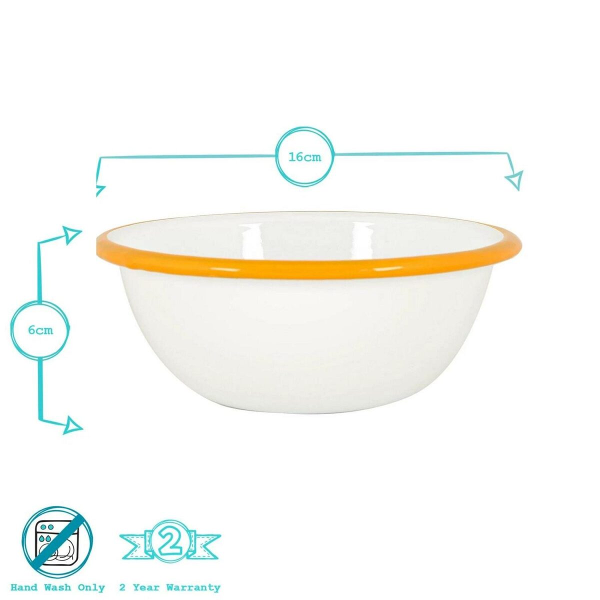 White Enamel Bowls M de657bc0e539fceebd9f82da6a0cf600