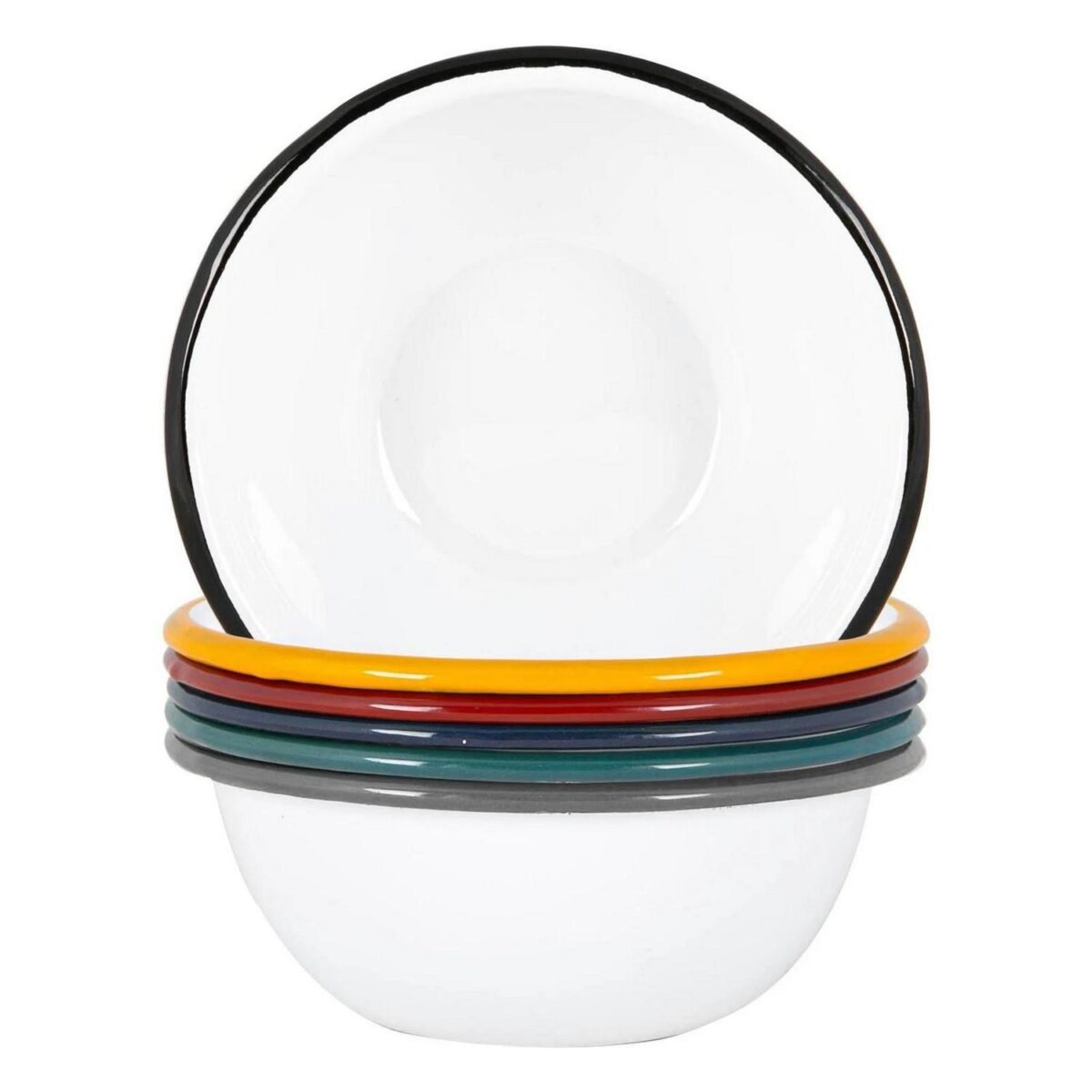 White Enamel Bowls M fb7fcb31e029318bf4d7f229fd377b9a
