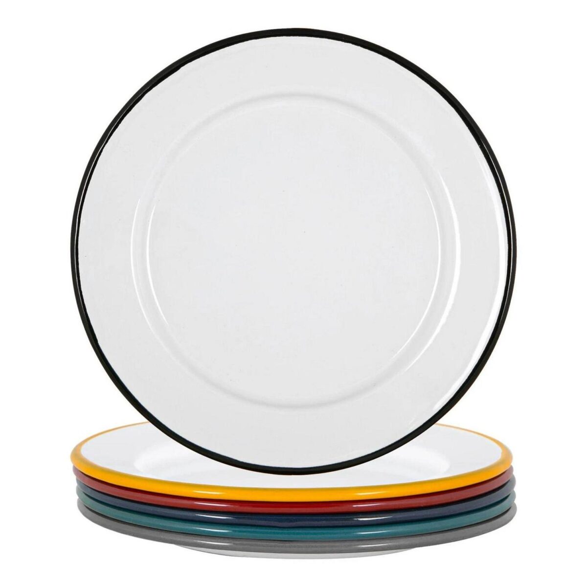 White Enamel Side Pl 9e7e2fcbcabf1a286aef07b253b131a4